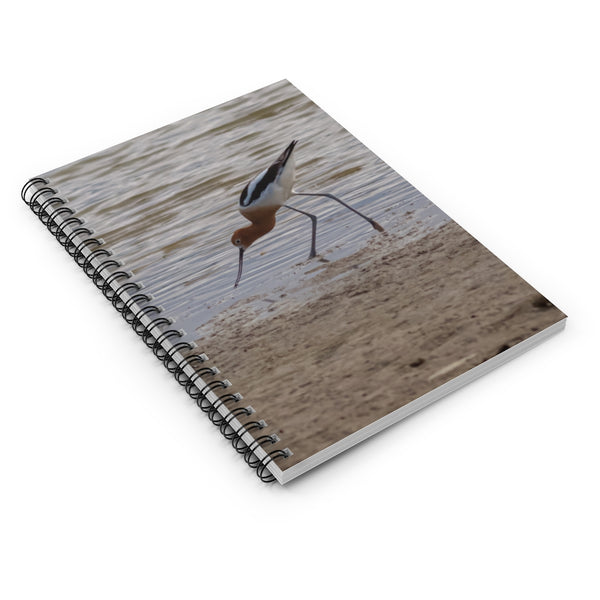 Avocet on the Front of a Spiral Notebook