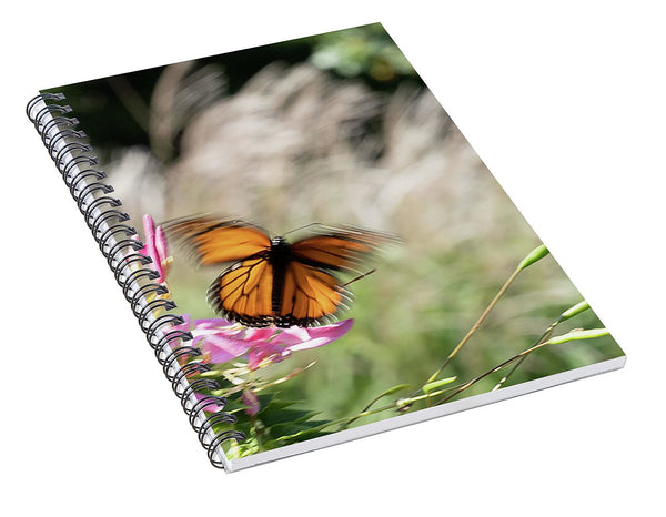 Fast Butterfly - Spiral Notebook