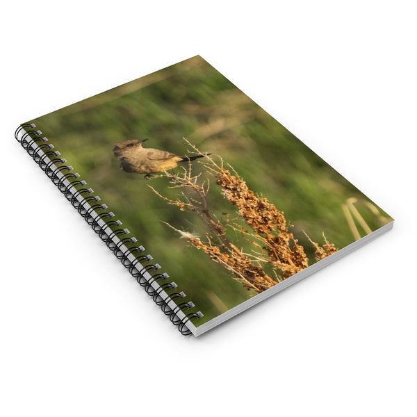Western Kingbird - Spiral Notebook