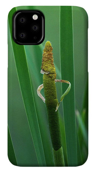 Little Guy in the Cattails - Phone Case